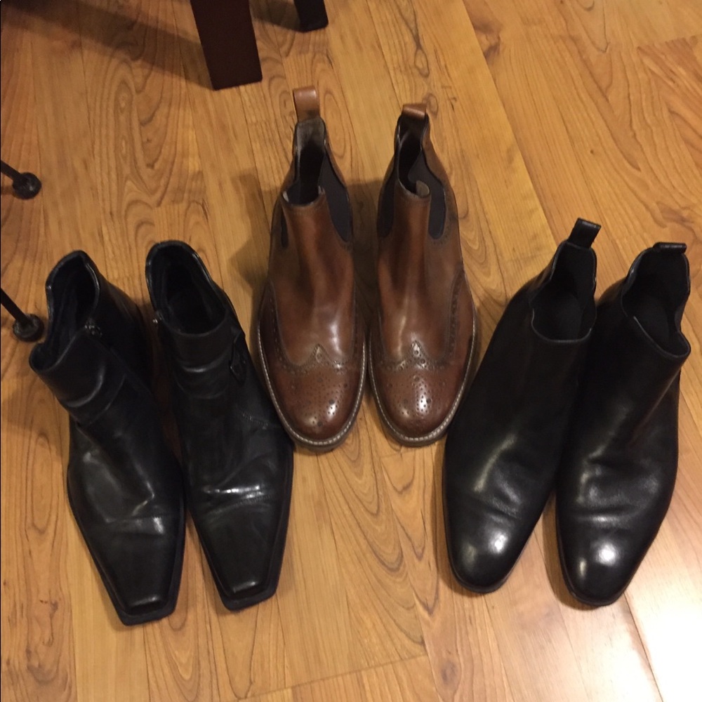 BUNDLE OF MEN BOOTS!!!